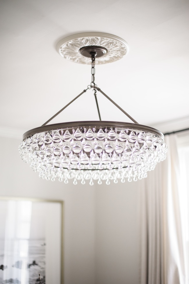 modern elegant chandelier