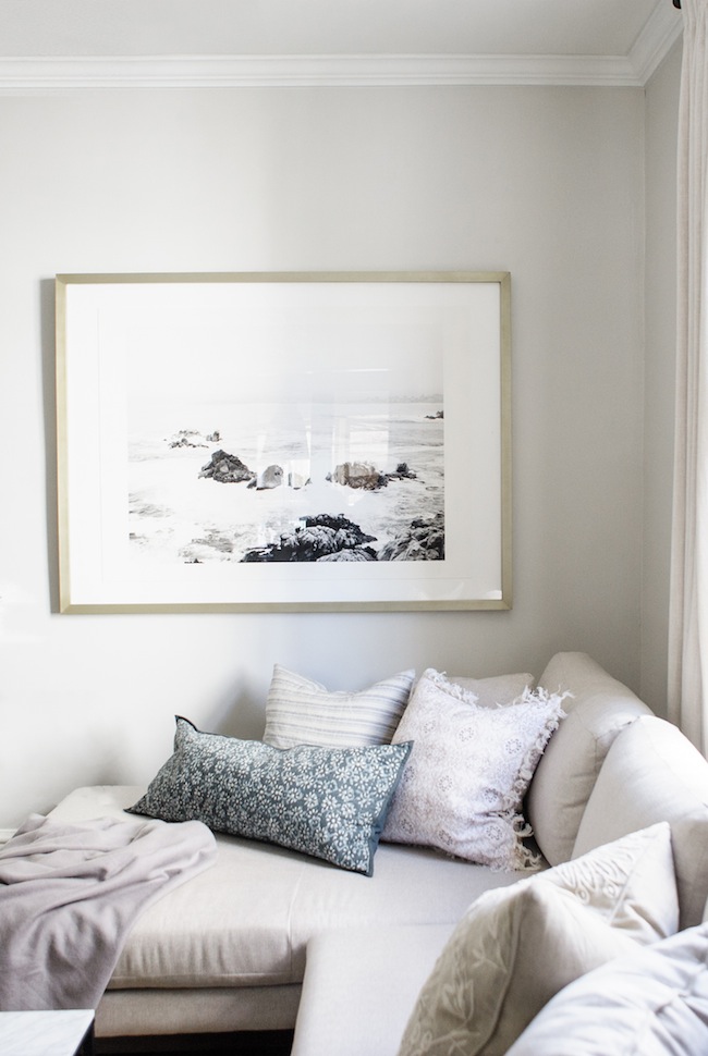 soft and pretty living room